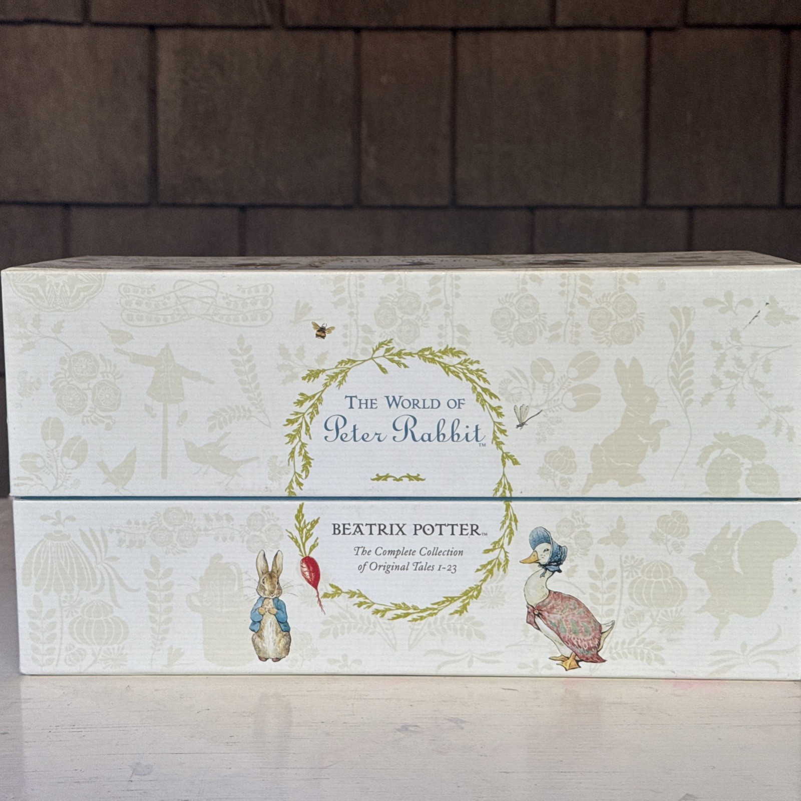 Beatrix Potter World Of Peter Rabbit Tales Complete Collection 1-23 Book Set Box