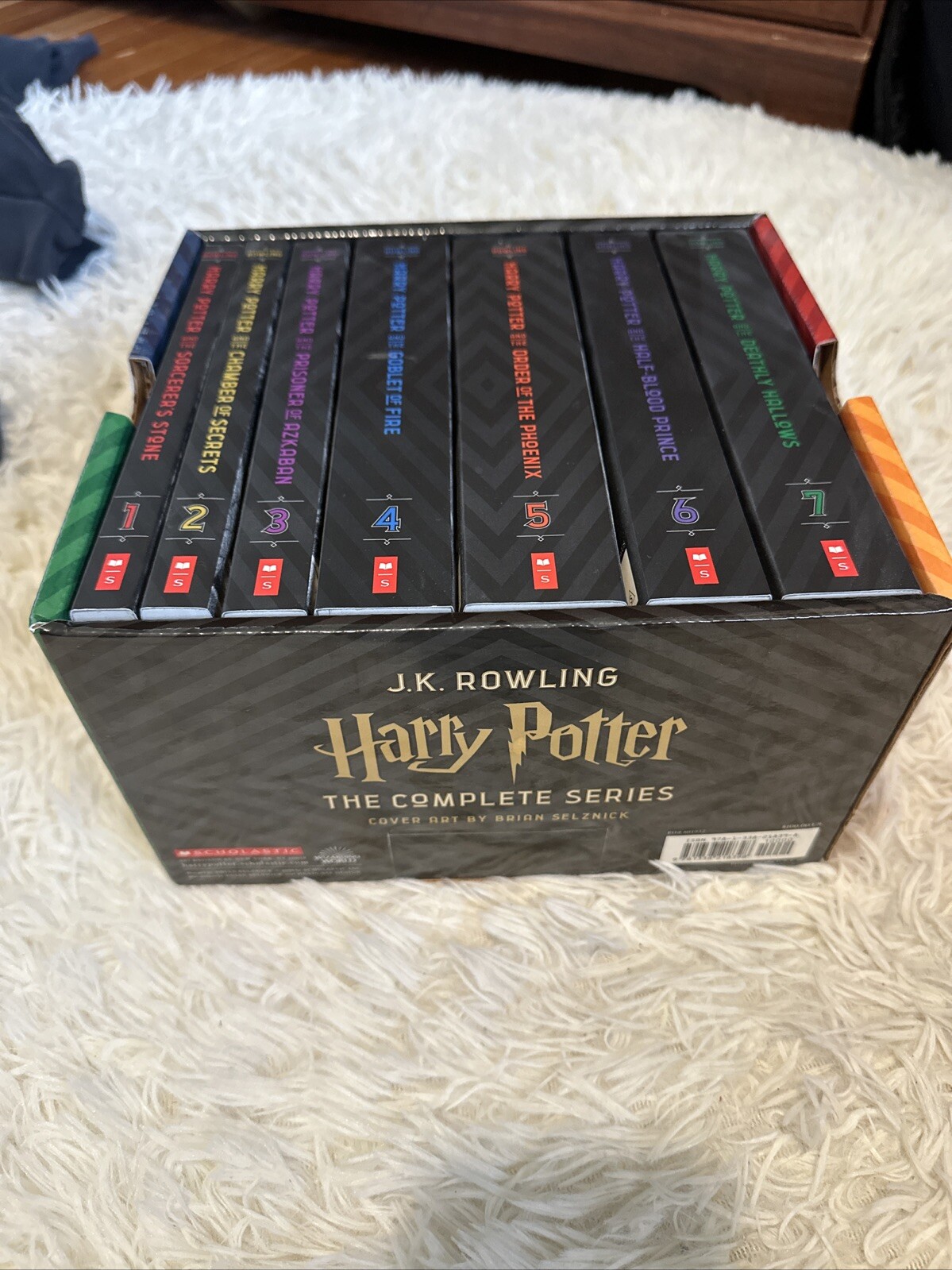 Harry Potter Ser.: Harry Potter Paperback Boxset #1-7 by J. K. Rowling (2009,…