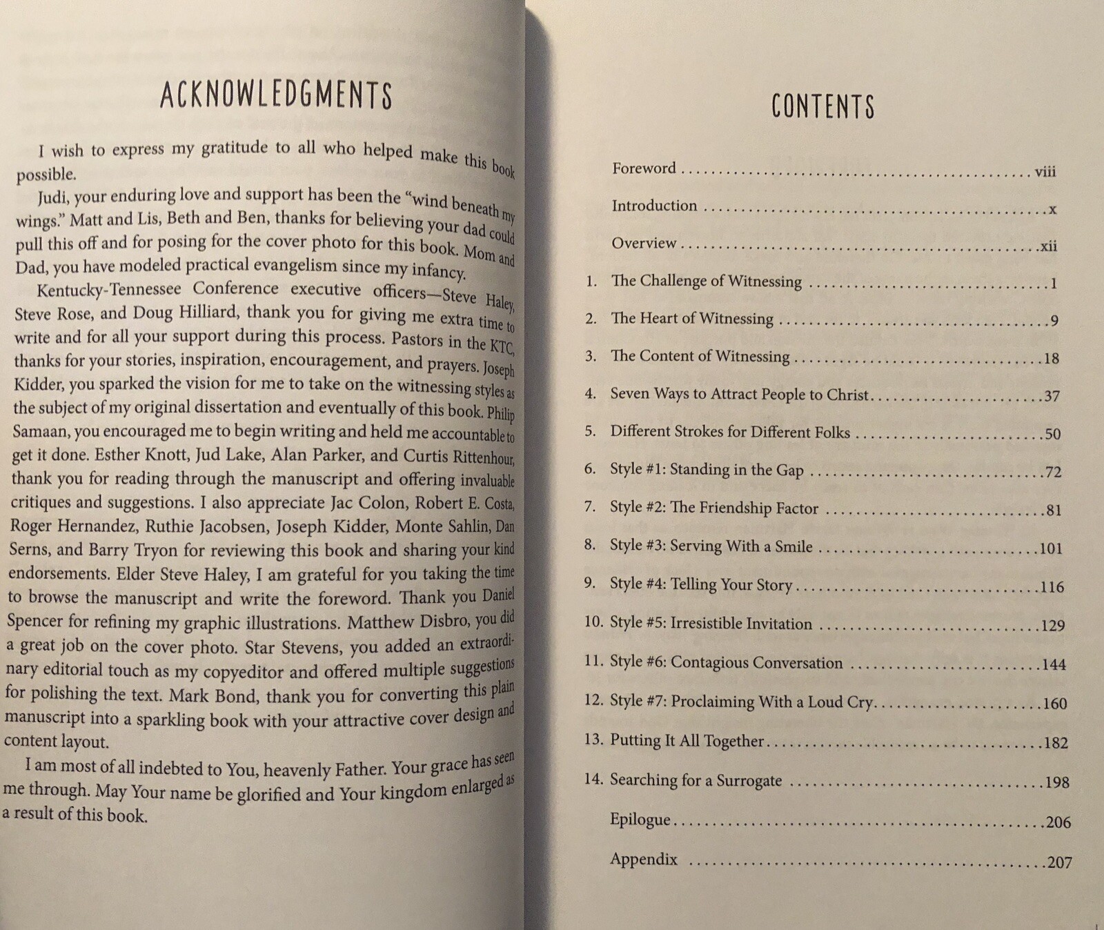 Winning Ways to Witness by David L. hartman 2018 Self-Published PB