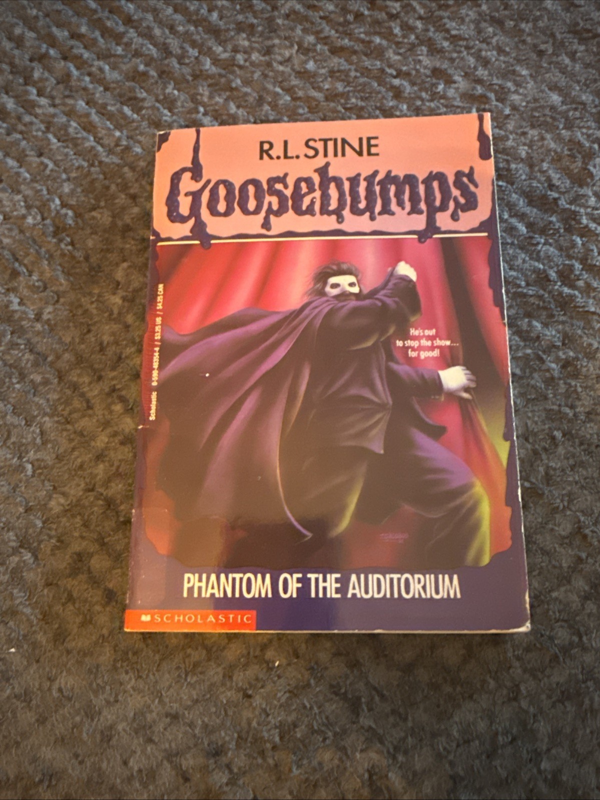 Lot of 8 Vintage Goosebumps Books R.L. Stine 90s Scholastic Paperbacks Retro Lot