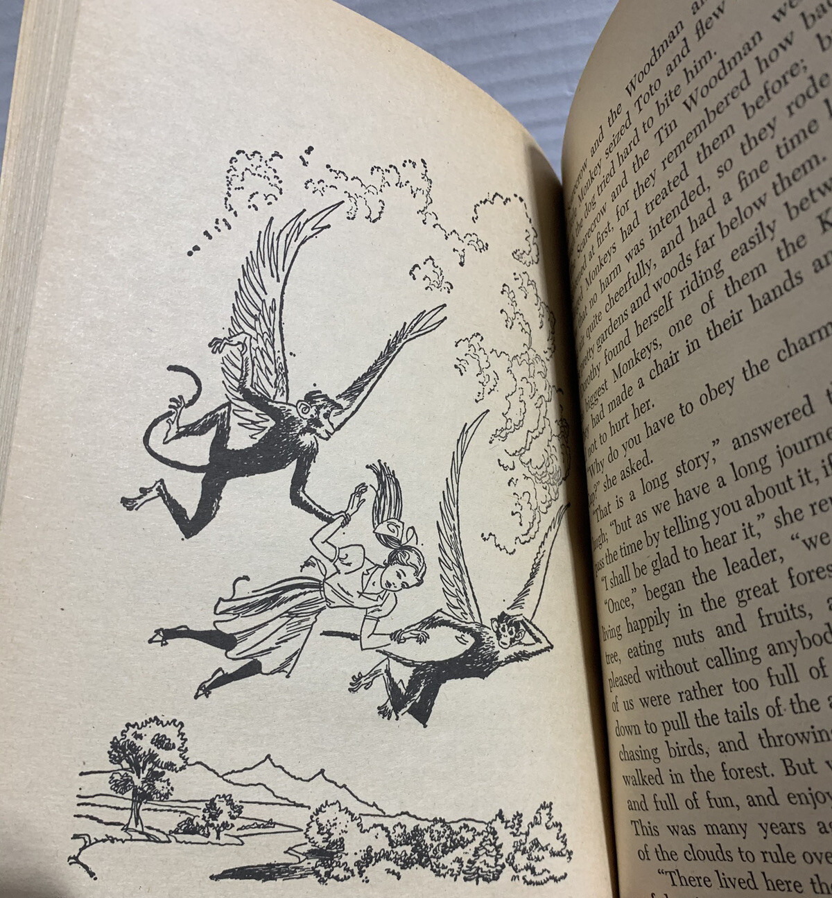Vintage Traditional Children’s Books Charlotte’s Web, Wizard of Oz & Judy Blume