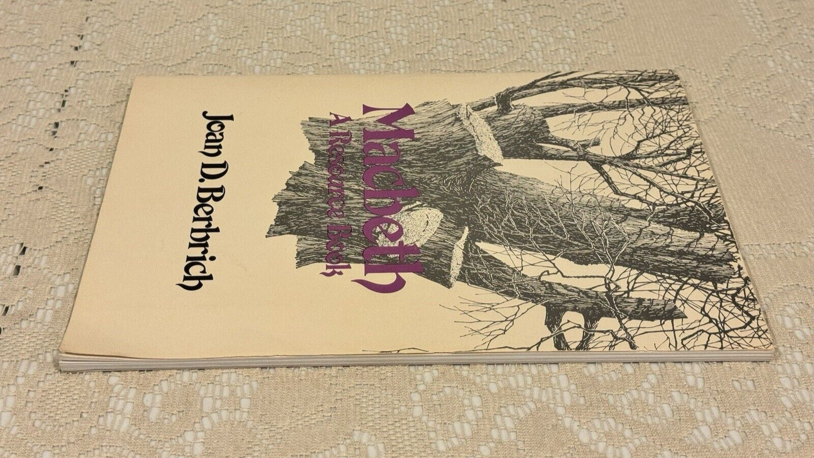 MACBETH A RESOURCE BOOK by Joan D. Berbrich – Amsco R 484 W Paperback 1988