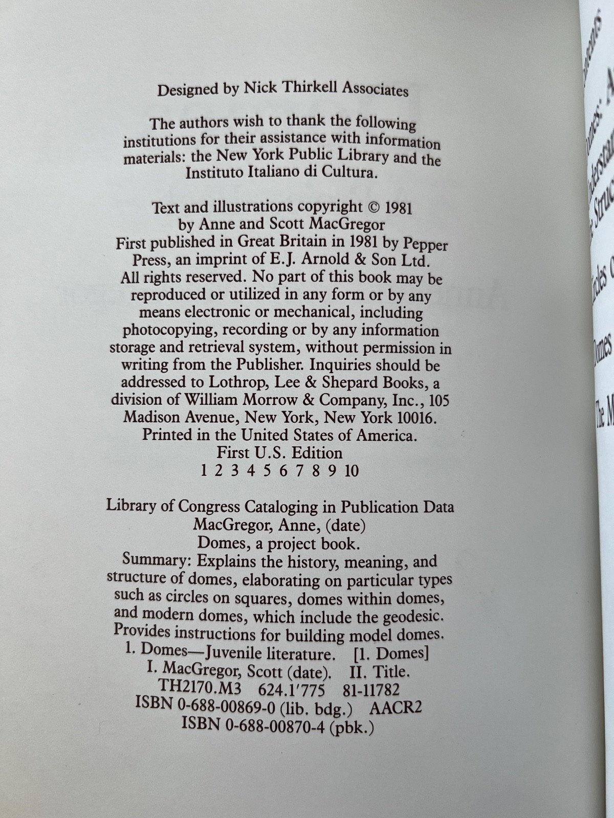 Domes ~1981 HC~ MacGregor Architecture Structure Design Pantheon Hagia Sophia 🕌
