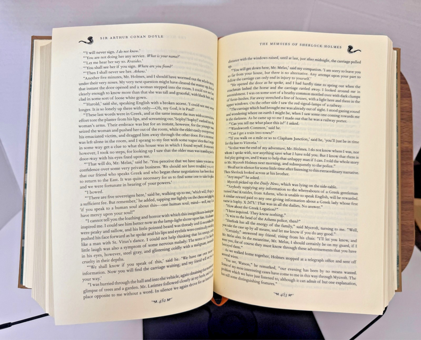 NEW Beautiful Book The Adventures of Sherlock Holmes and Other Stories
