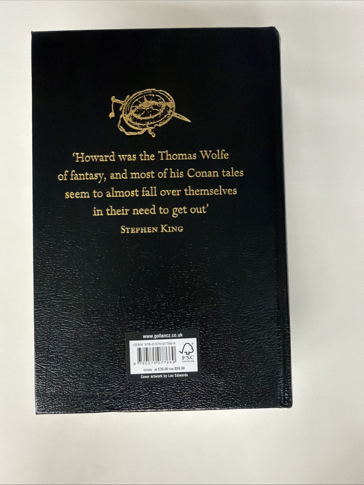 COMPLETE ILLUSTRATED CHRONICLES OF CONAN Robert E Howard Faux Leather Bound