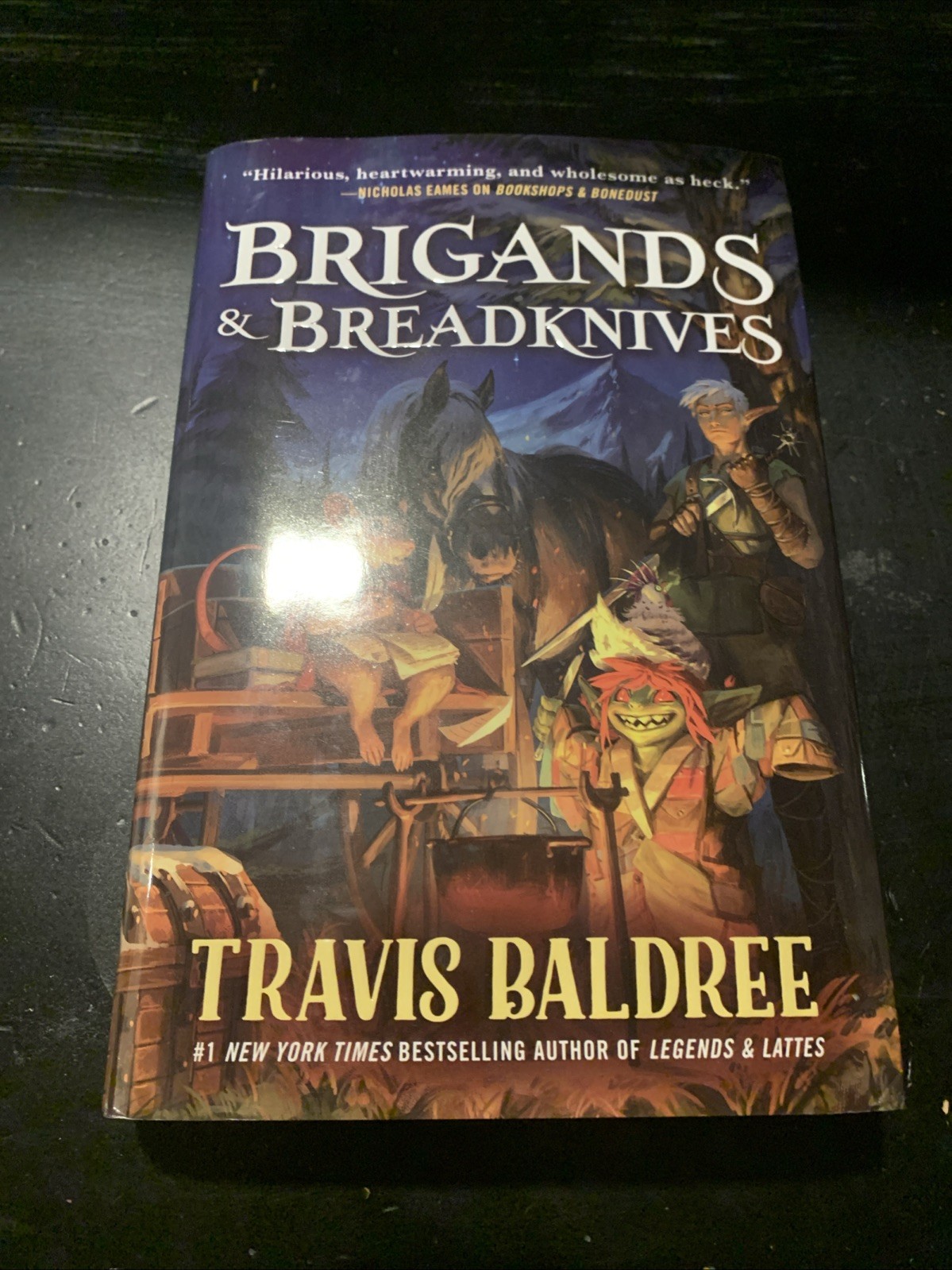 Brigands and Breadknives by Travis Baldree (2025 Hardcover) Hand Signed 1st Edit