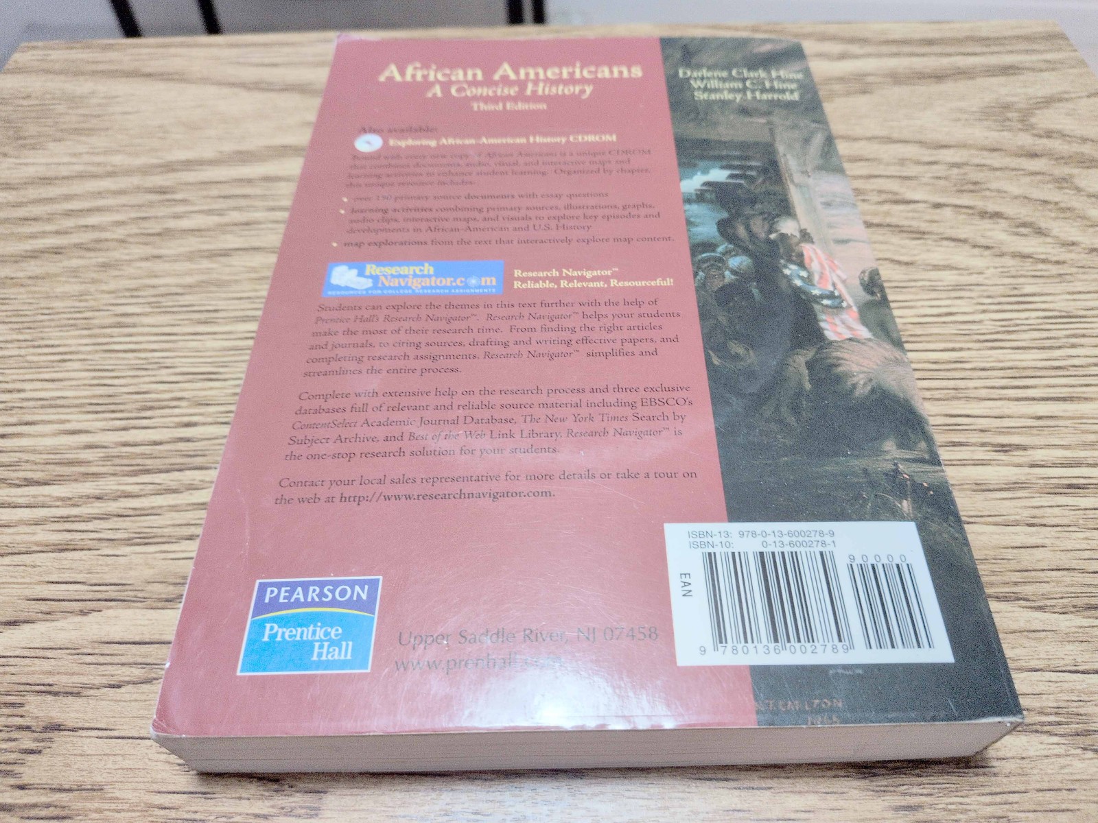 African Americans: A Concise History by Stanley Harrold, Darlene Clark – W. Disc