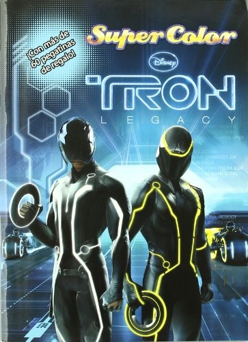 TRON LEGACY.SUPER COLOR.LIBROS DISNEY.