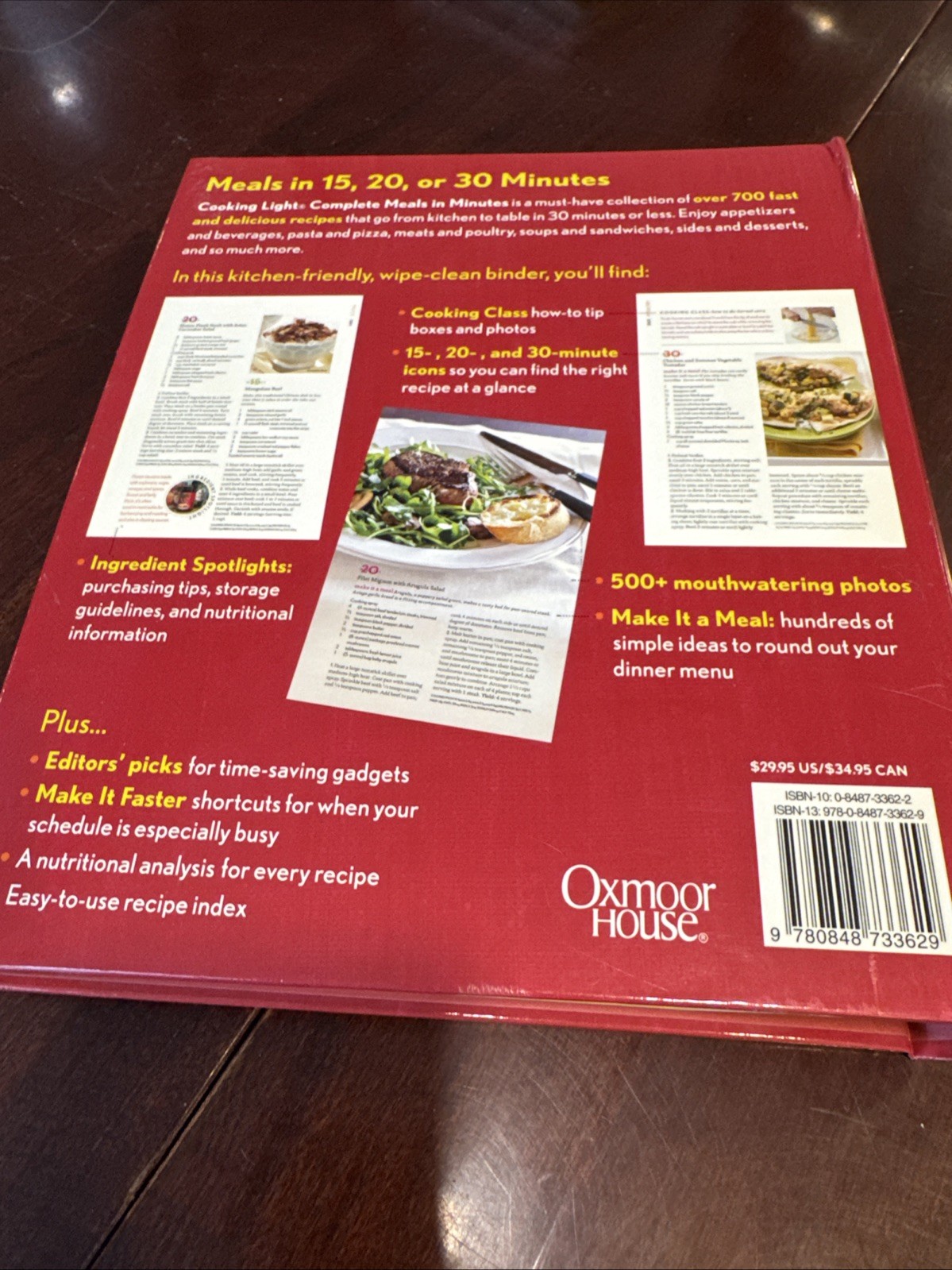 2010-Complete Meals in Minutes: Over 700 Great Recipes by Cooking Light Editors