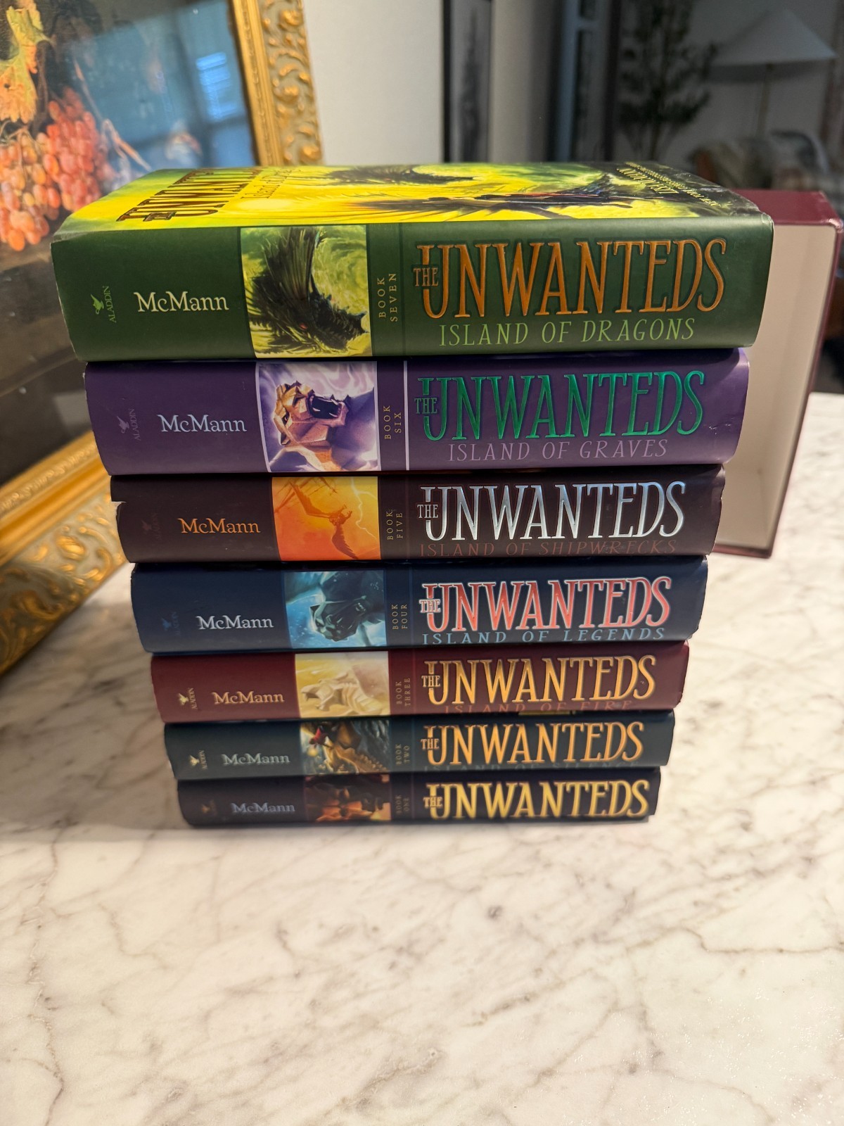 The Unwanteds Hardcover Complete Collection (Box Set) 2016 by Lisa McMann