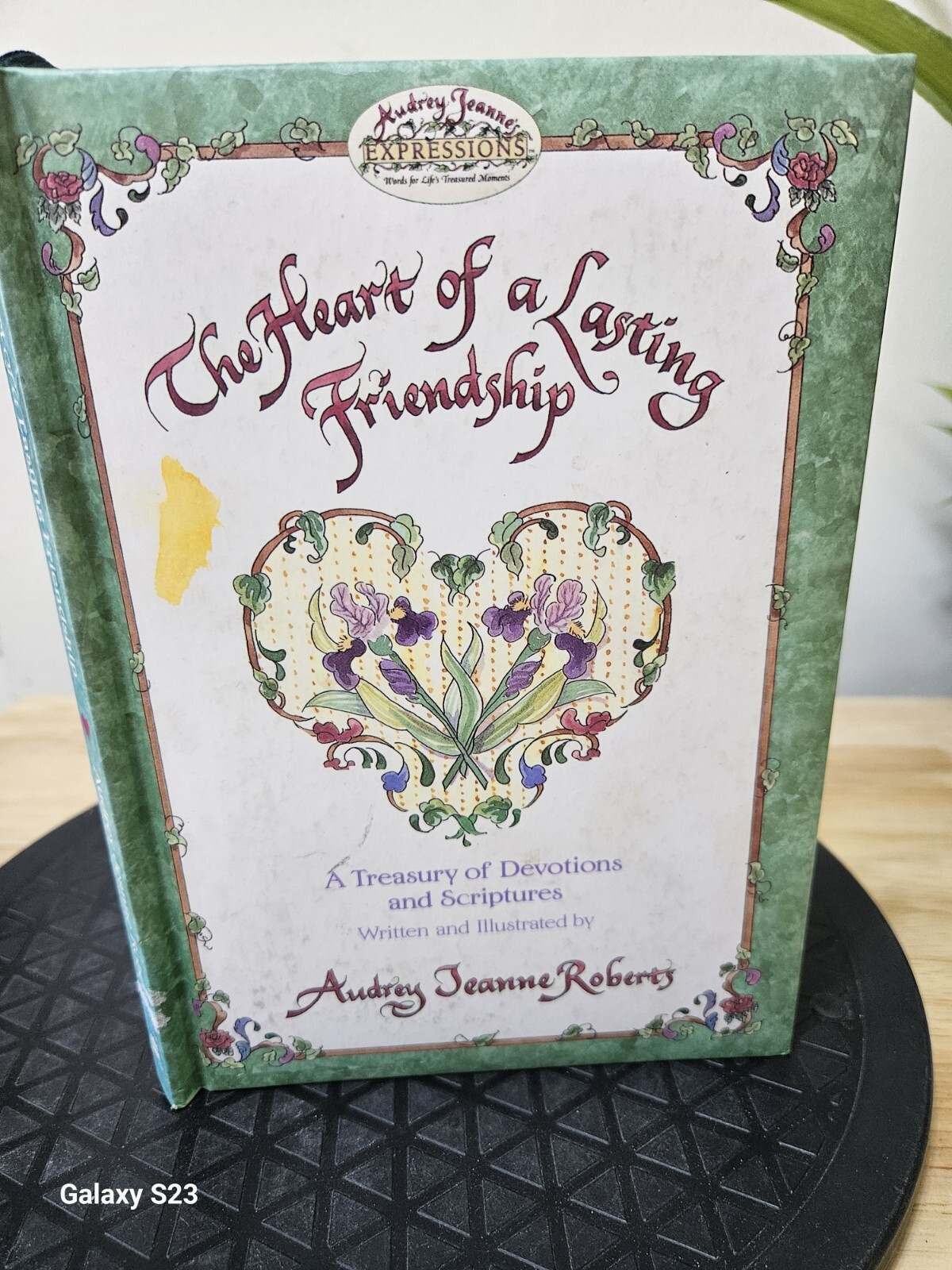 Heart of a Lasting Friendship Devotions by Audrey J. Roberts 2000 Hardcover