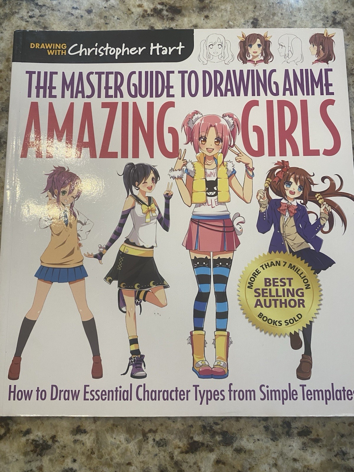 *BUNDLE* Drawing With Christopher Hart Manga Mania & Drawing Anime amazing girls