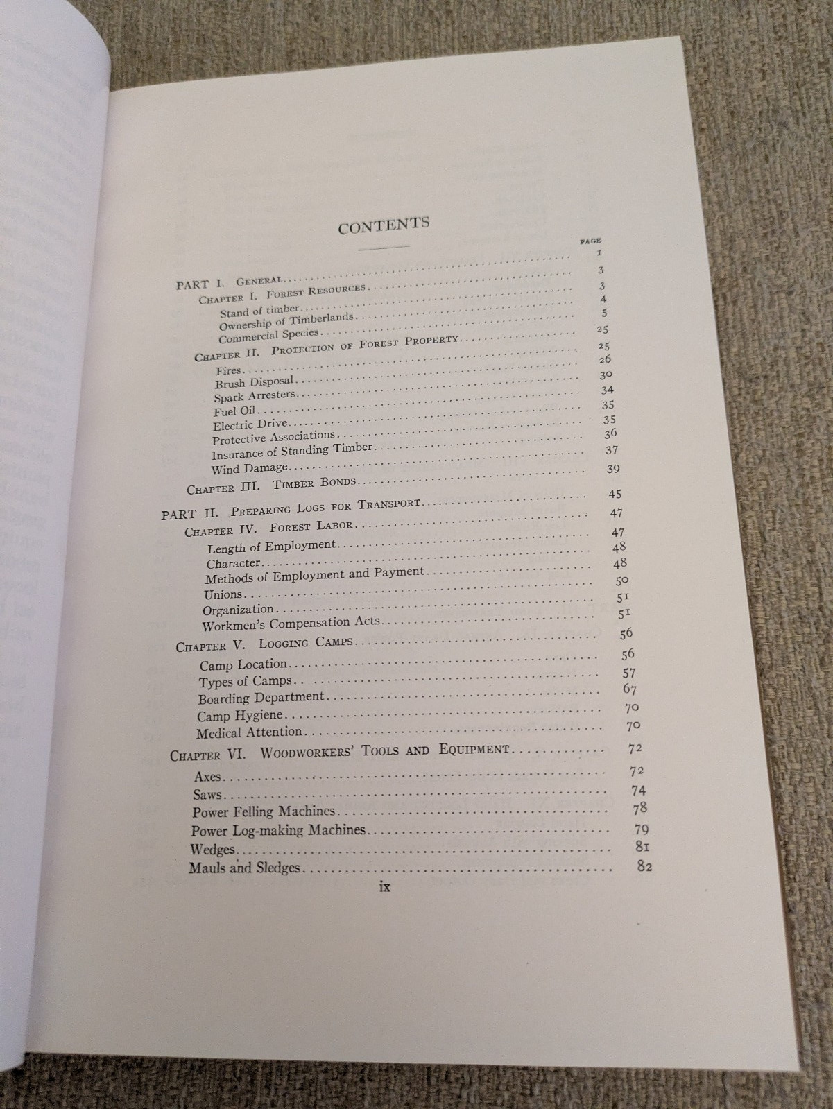 Logging: The Principles and General Methods of Operation in the United States