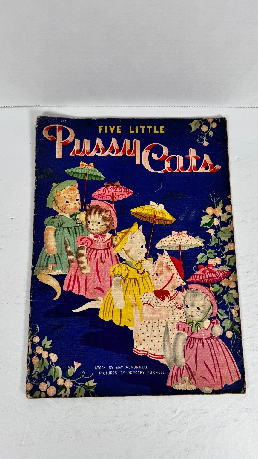 Vintage Children’s Story Book Lot 1938-40 Whitman Merrill Peter Rabbit Pigs