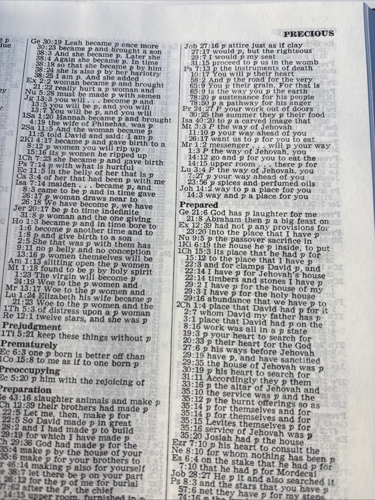 Comprehensive Concordance Of The New World Translation Of The Holy Script., 1st