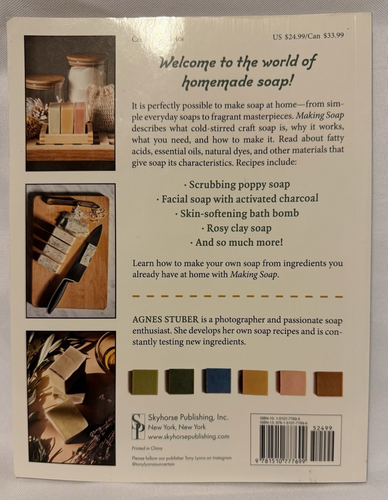 Making Soap: DIY Bath & Body Products Made with All-Natural Scents & Oils