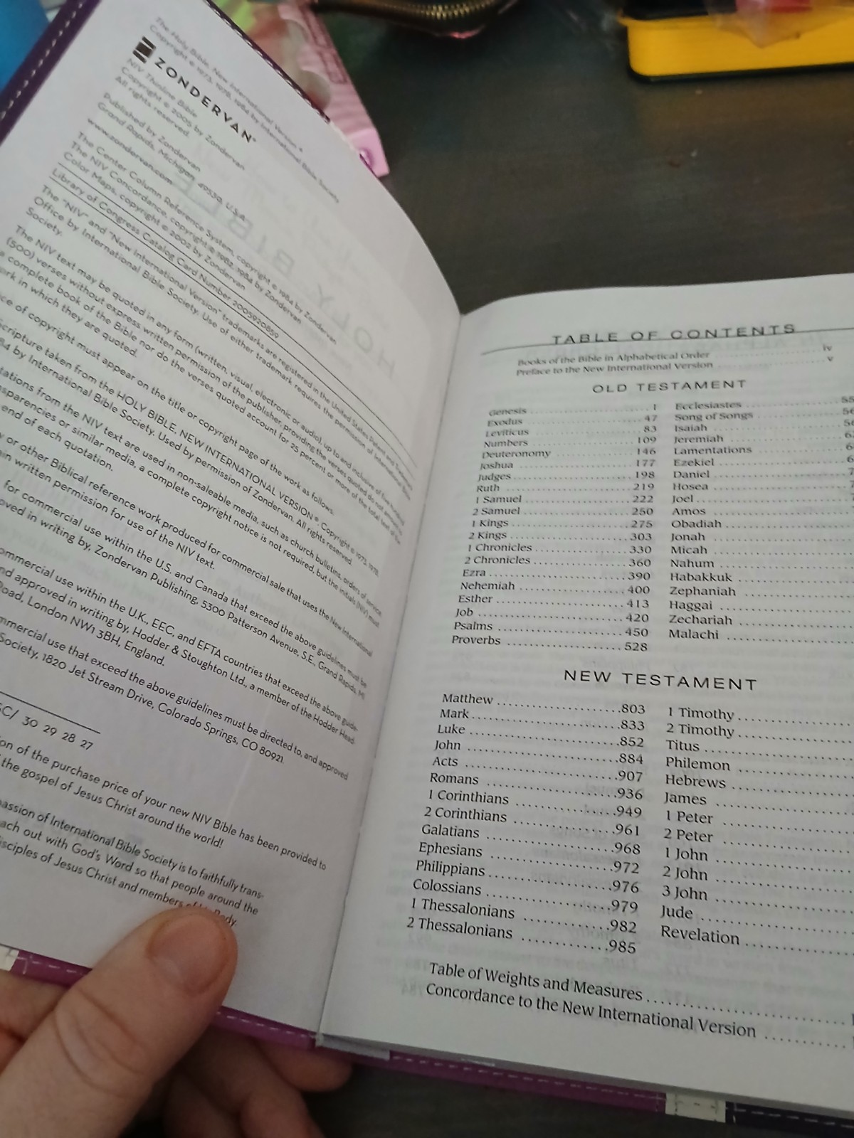 Zondervan NIV New Moms Prayer Bible Dark Orchid Deep Plum Italian Duo Tone