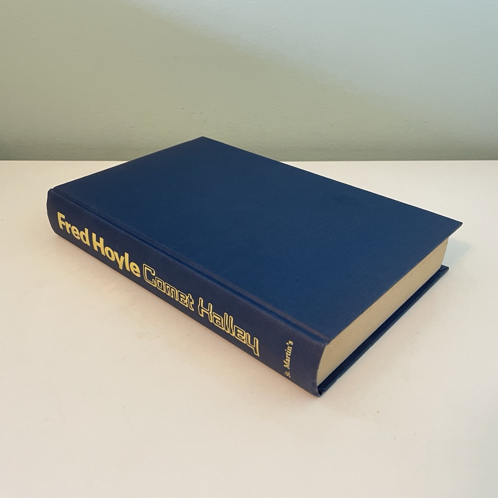Comet Halley by Fred Hoyle (1985 St. Martin’s Press, Hardcover DJ 1st/1st VG)