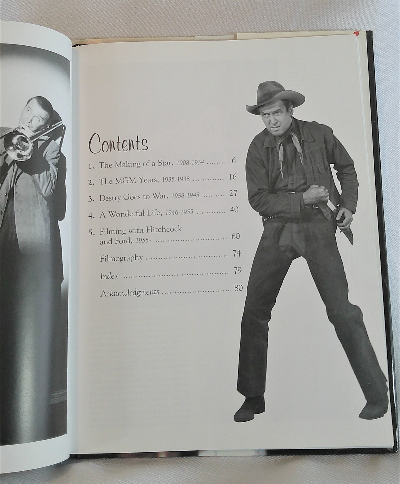 James Stewart Book by Helene McGowan 80 pages Hardcover Life Cinematography 1992