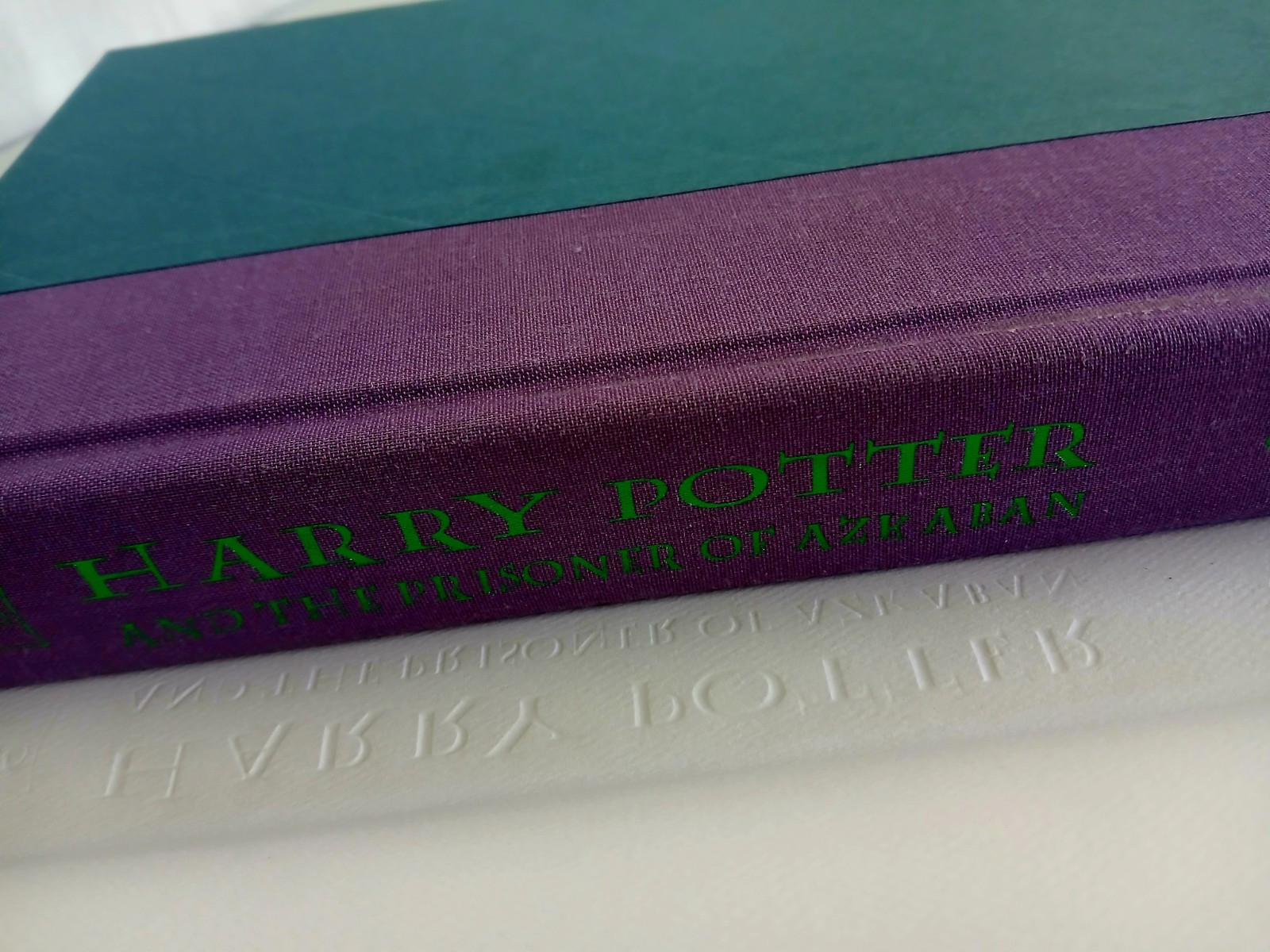 *Rare!* Harry Potter 1st Book Set. 1999 Prisoner Of Azkaban Is Bound Upside Down