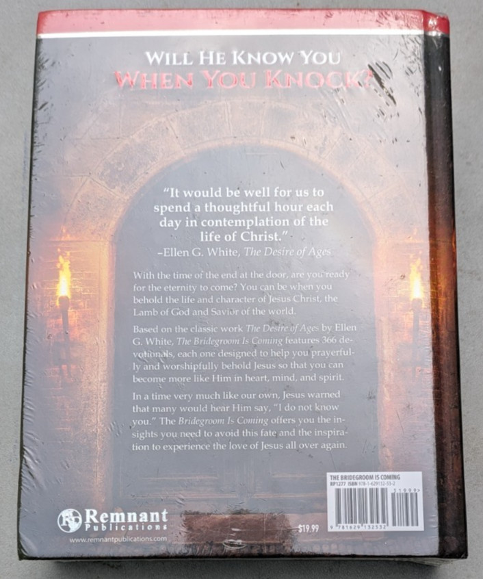 NEW It is Finished + The Bridegroom is Coming 2 Book Lot 366 Devotionals Remnant