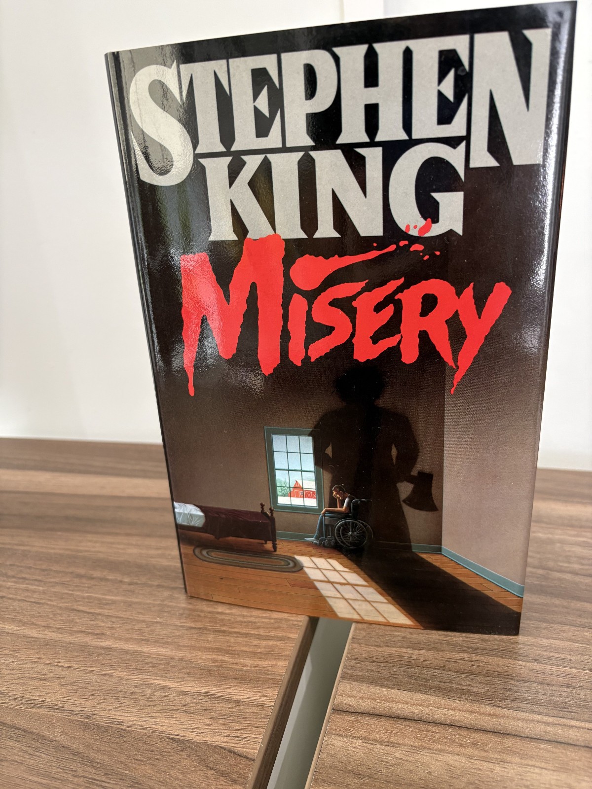 STEPHEN KING MISERY 1987 HCDJ TRUE 1ST EDITION $18.95 ON DJ FLAP NICE CLEAN COPY