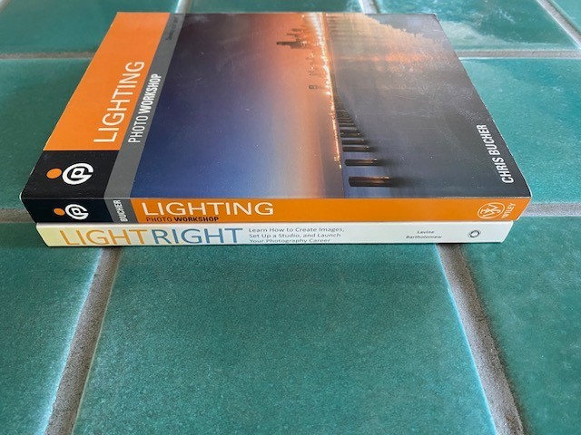 Photo Lighting book lot LIGHTING PHOTO WORKSHOP, Light Right PB