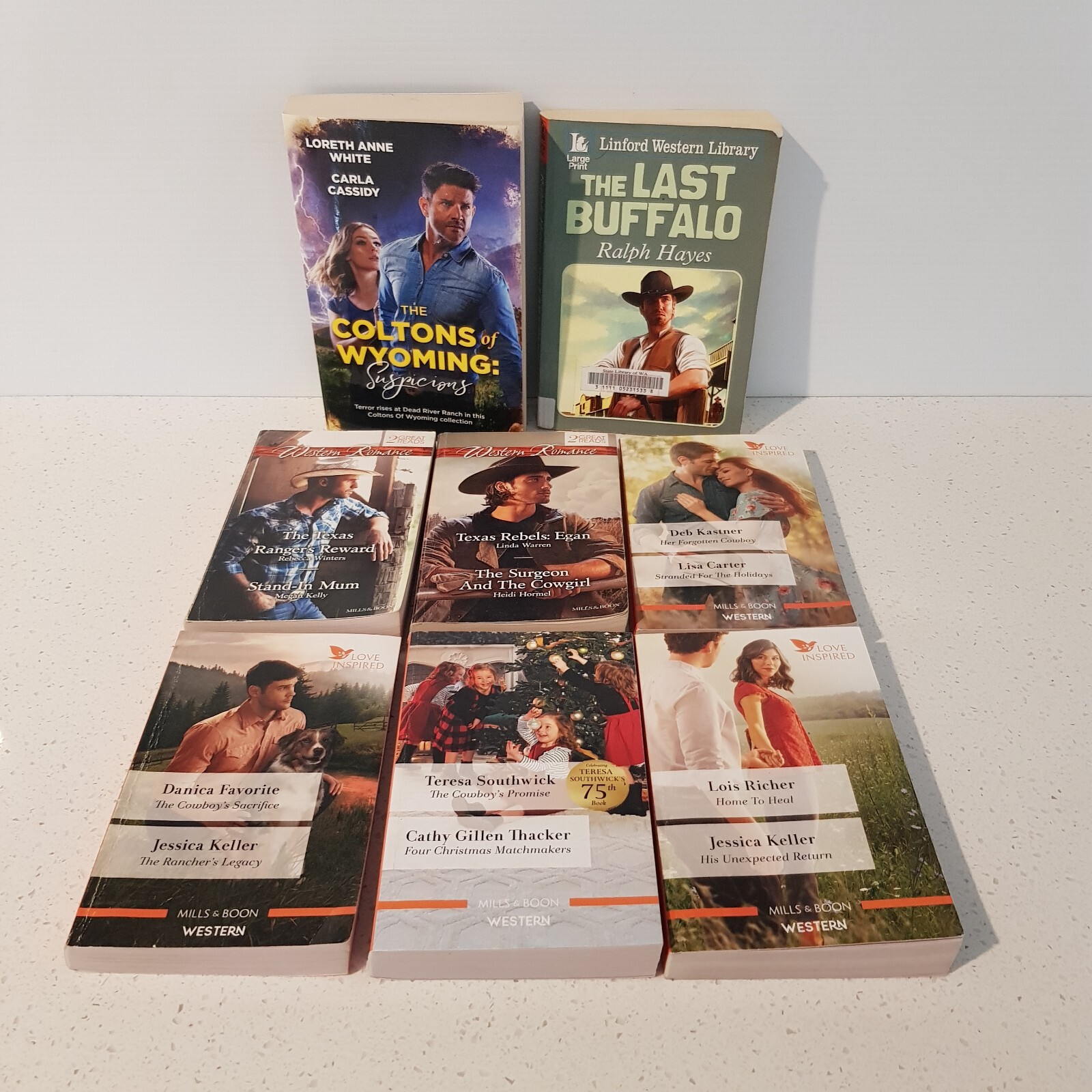 Mills and Boon Books – Bulk Bundle x 15 Western Themed Stories (2292)
