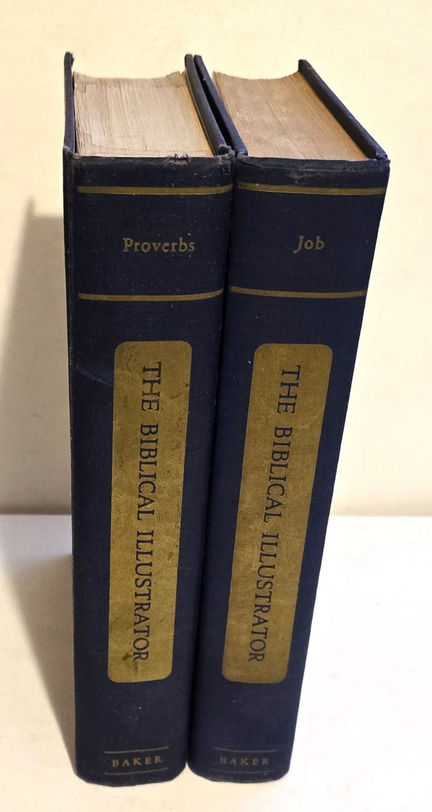The Biblical Illustrator Commentary 1960s Cloth HC 31 Volumes J. Exell / Baker