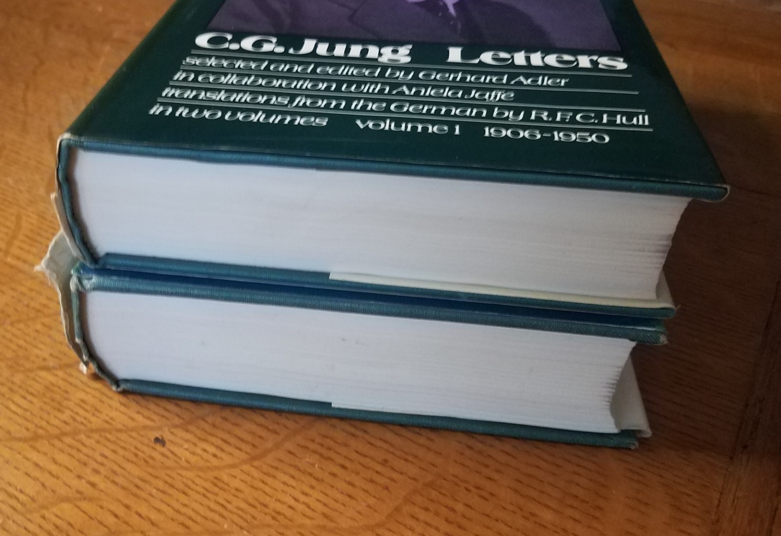 Carl G. Jung Letters 1906-1961 Gerhard Adler 2 Vol Set DJs Routledge 1973 Vtg VG