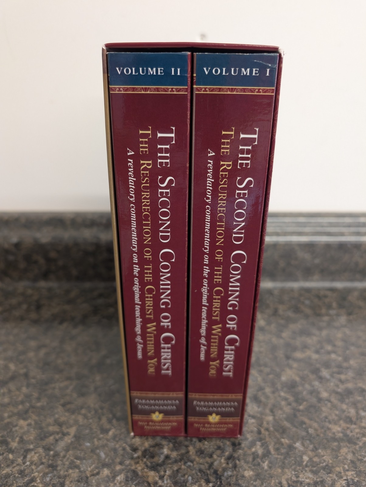 The Second Coming of Christ by Paramahansa Yogananda 2 Volume Set 2019