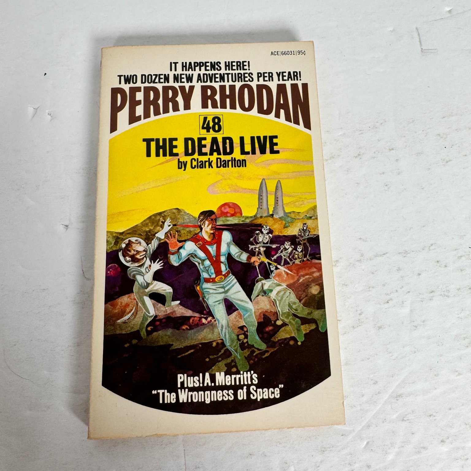 Perry Rhodan Books 40-49 Lot Ace First Printing 1974 Sci-Fi Space Opera Vintage