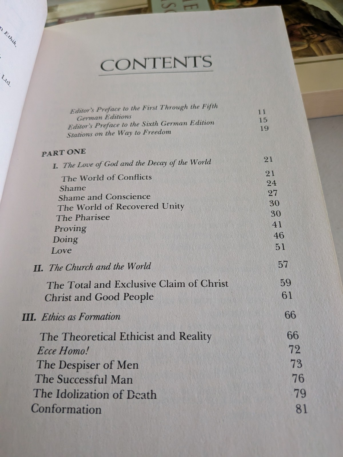 2 Book Set! Ethics & Cost Of Discipleship By Bonhoeffer, Dietrich, PB, Good