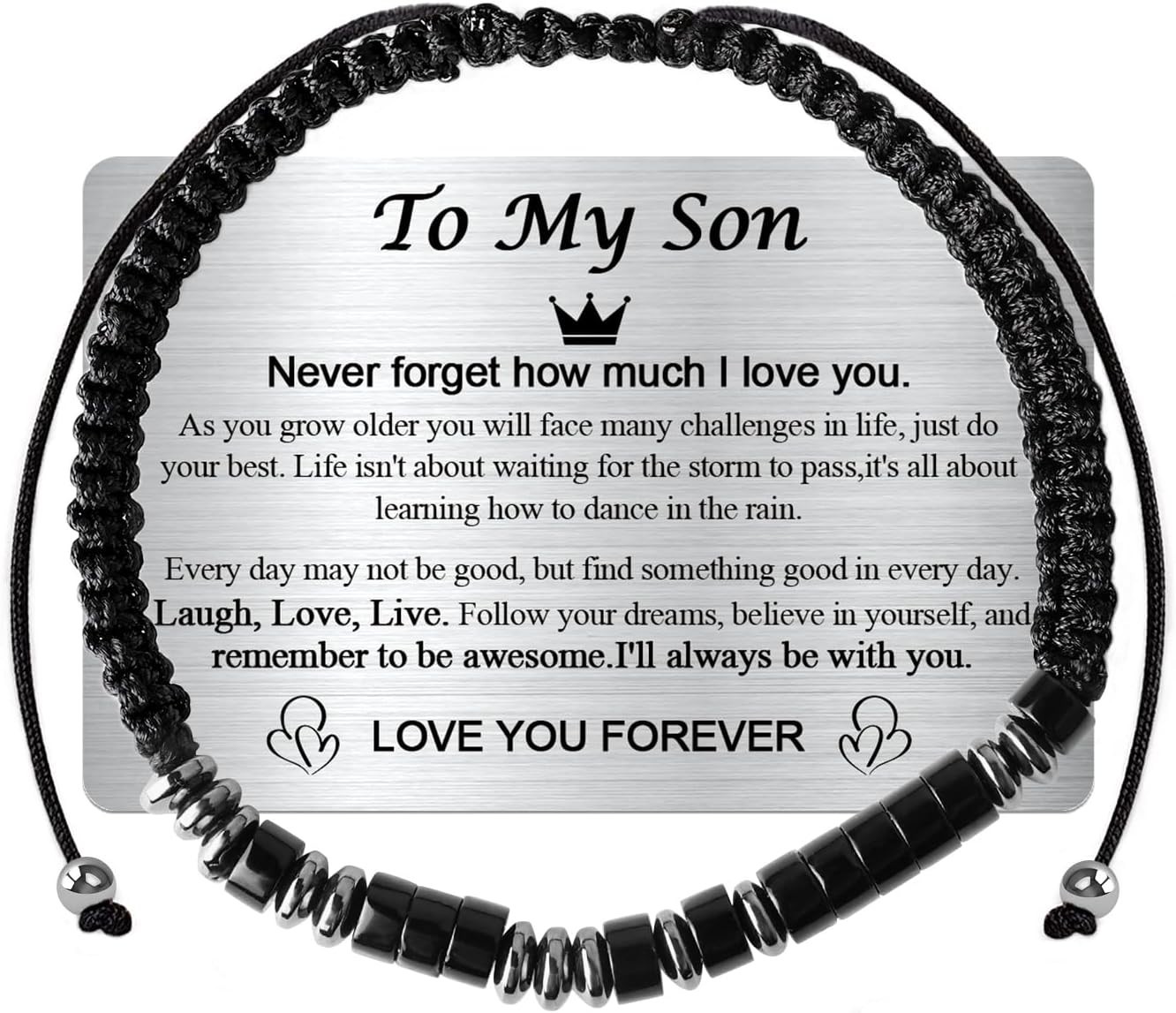 Stylish Handcrafted ‚I LOVE YOU‘ Bracelet for Teens – Perfect Keepsake Gift