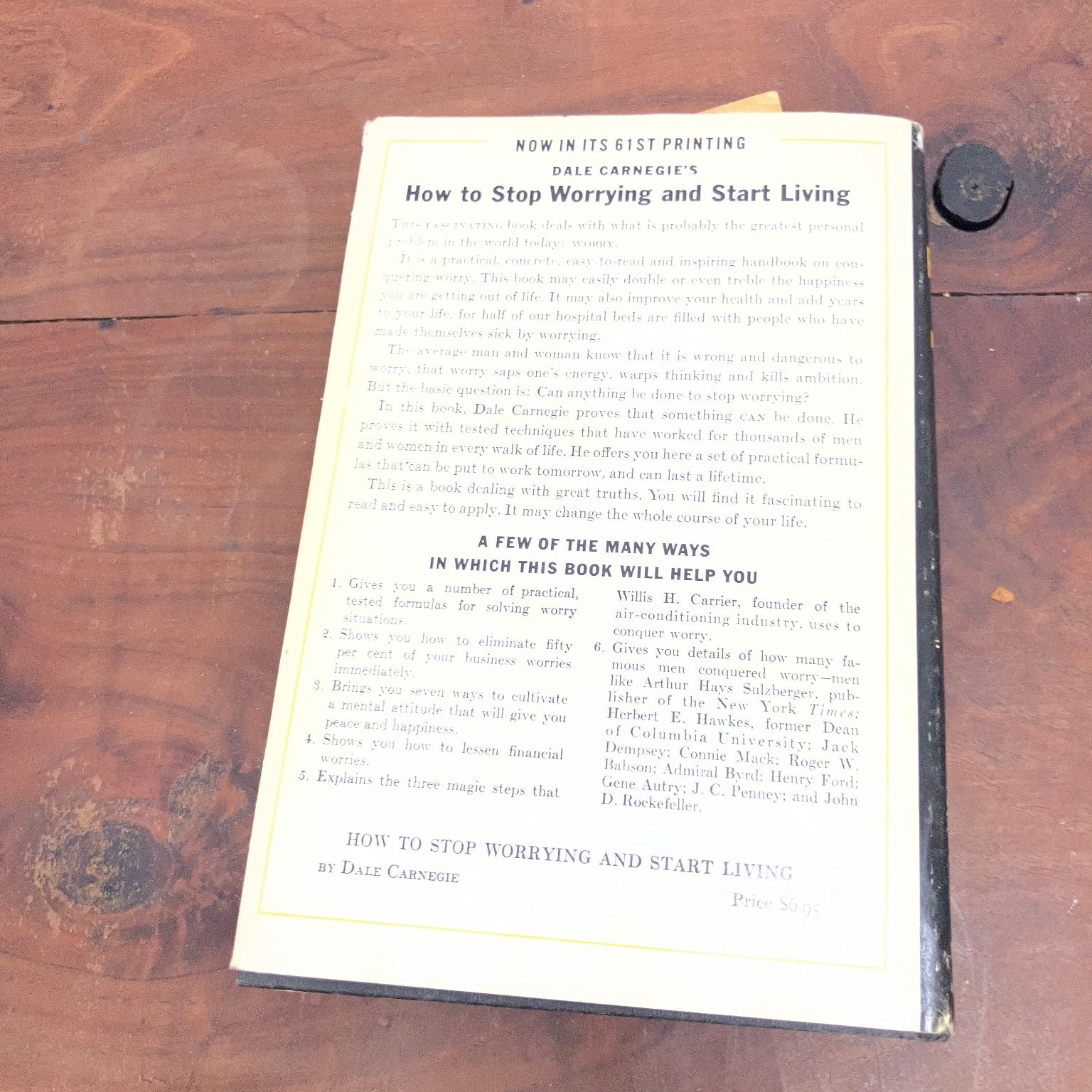 How to Win Friends & Influence People Dale Carnegie 1936 115th Printing Simon &