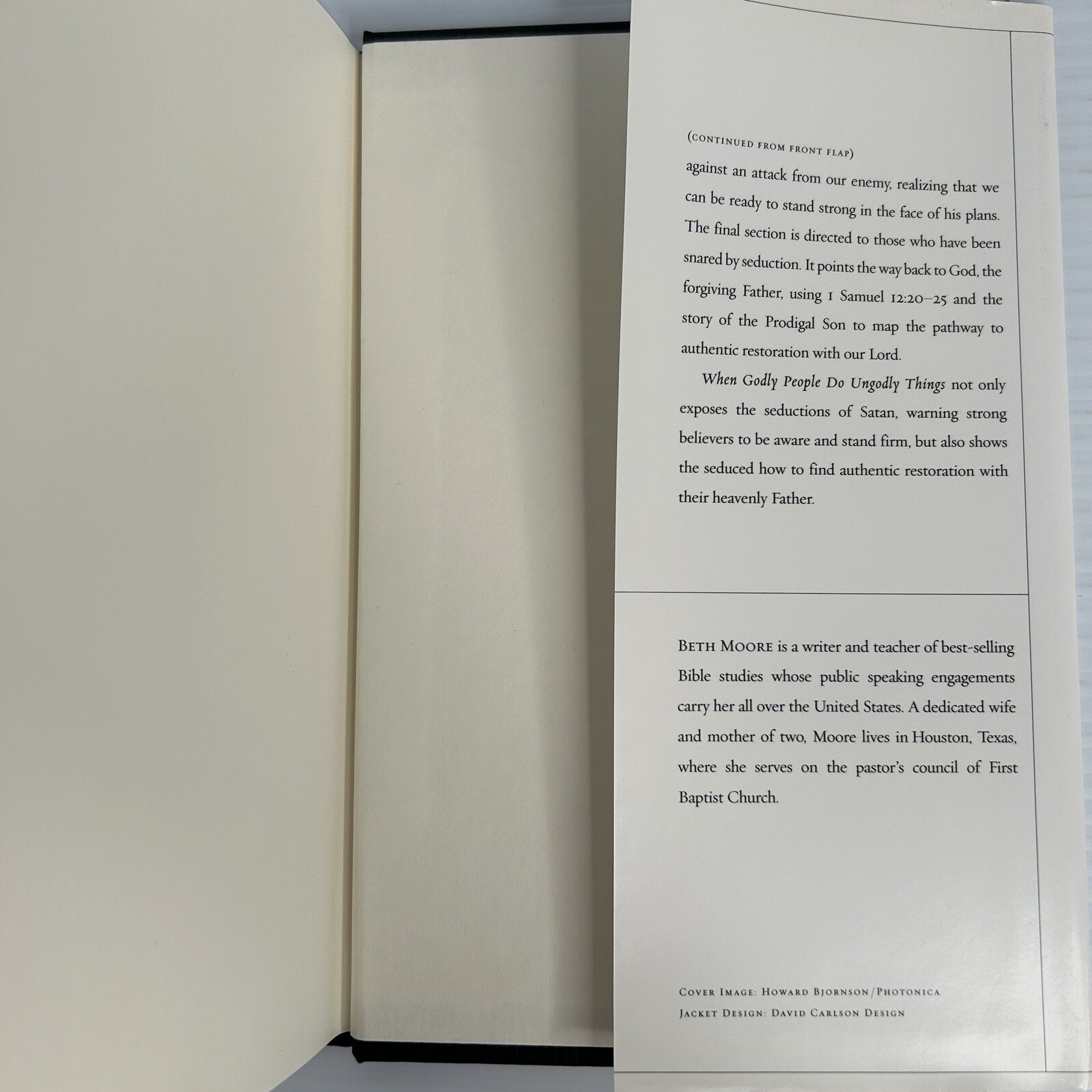 When Godly People Do Ungodly Things by Beth Moore Hardcover