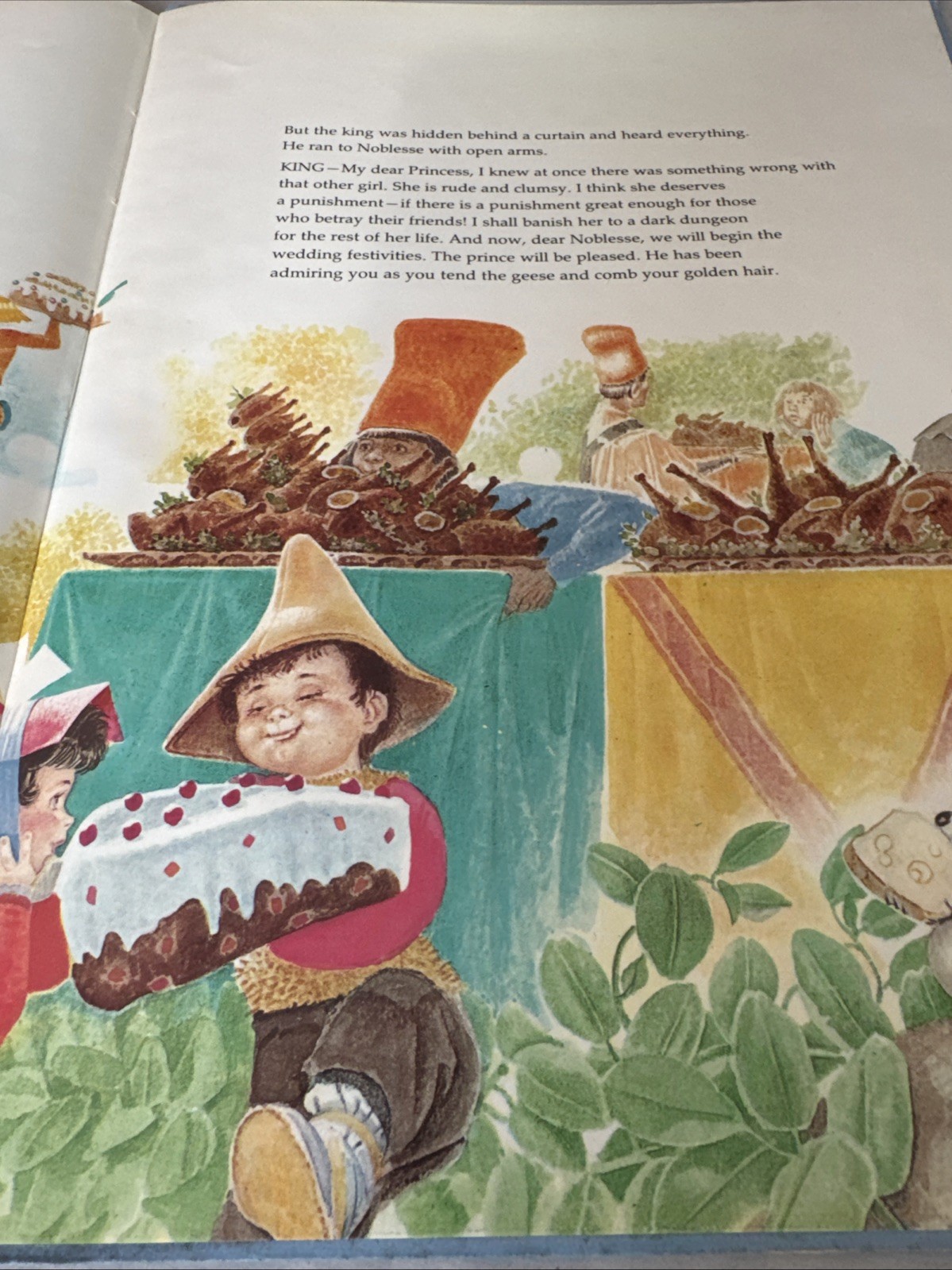 Vintage 1969 Storytime Treasury THE UGLY DUCKLING/THE PRINCESS WHO TENDED GEESE