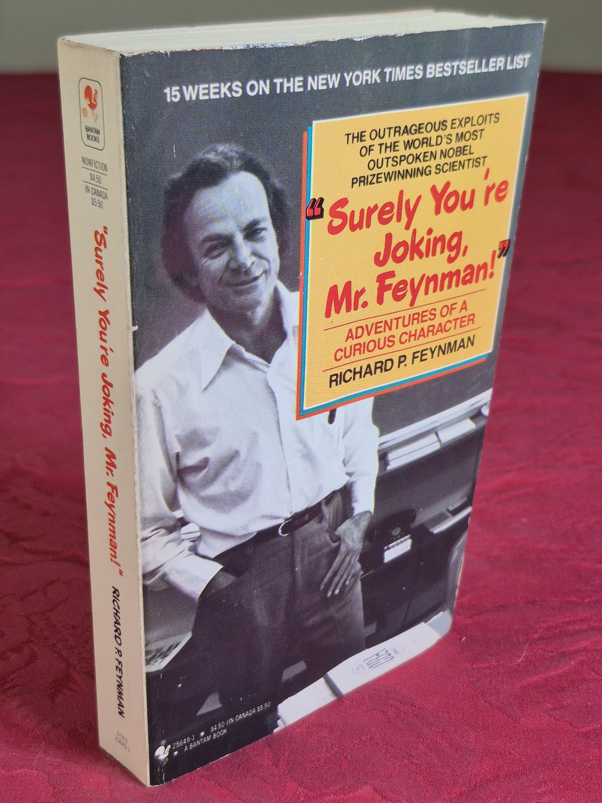 „Surely You’re Joking Mr. Feynman“ – Richard P. Feynman – Bantam 1986 mmpb