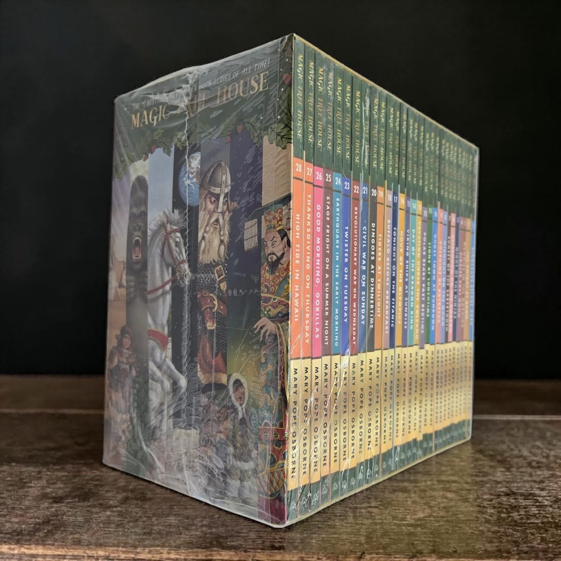 Set 3B: Magic Tree House A Library of Books 1-28 – Mary Pope Osborne Collection