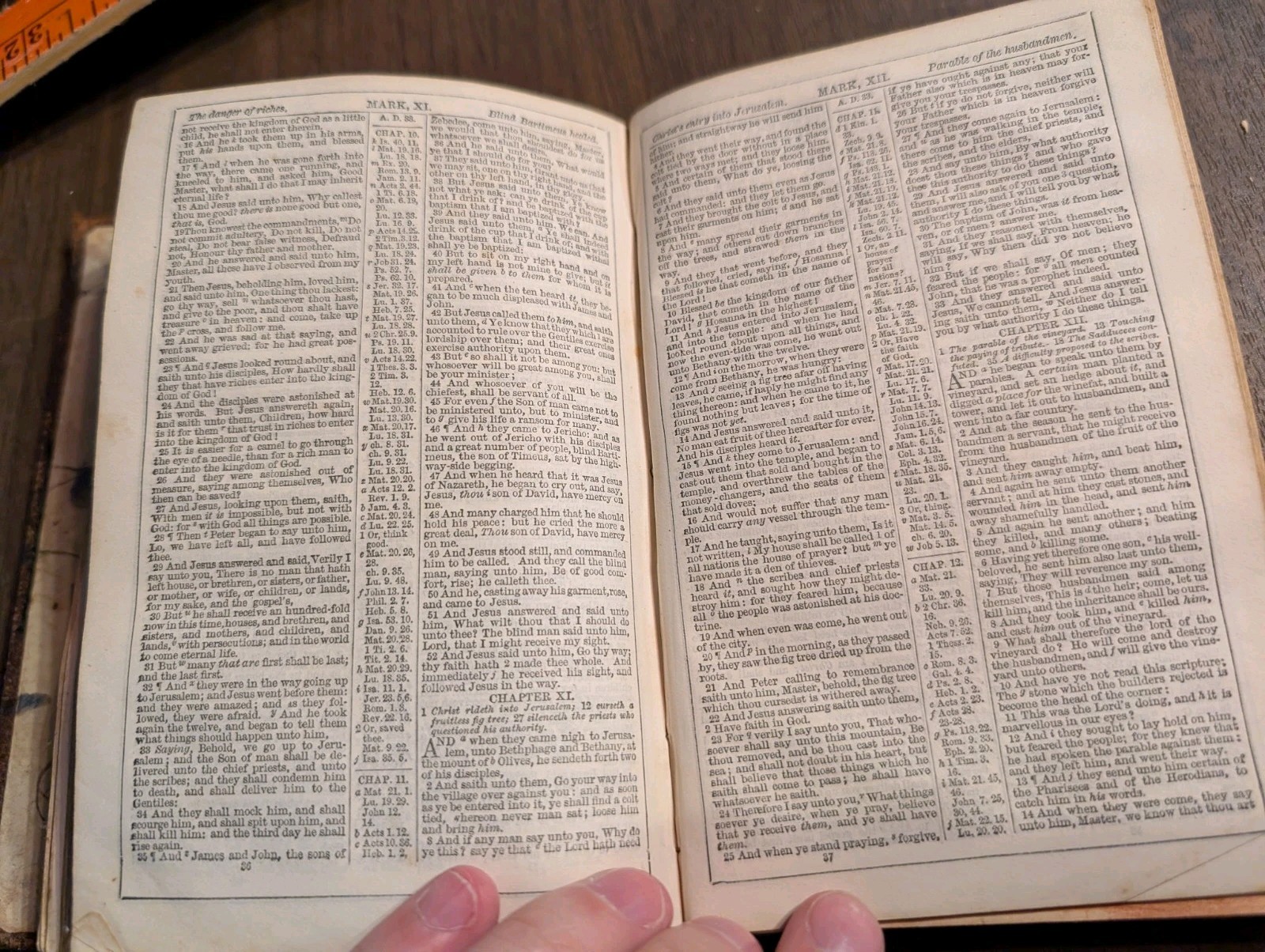Old Holy Bible References Book