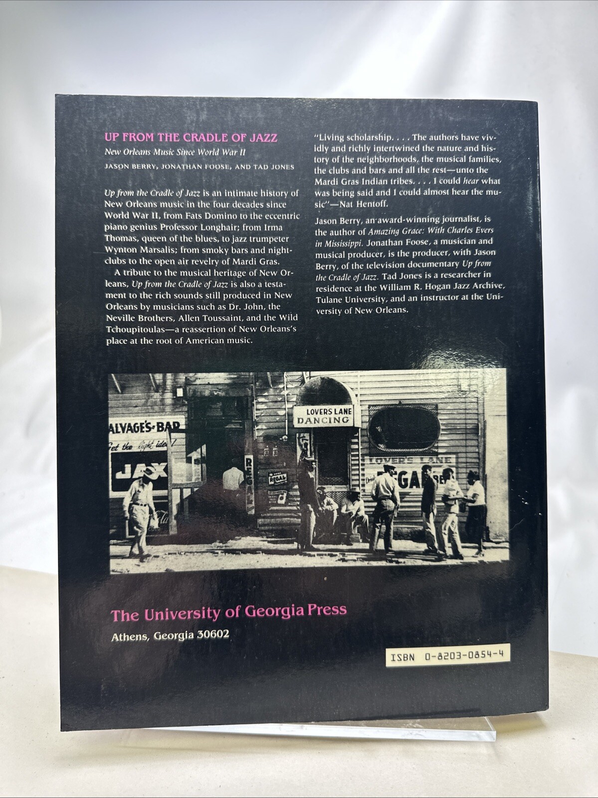 Up from the Cradle of Jazz : New Orleans Music since World War II by Jason Berry
