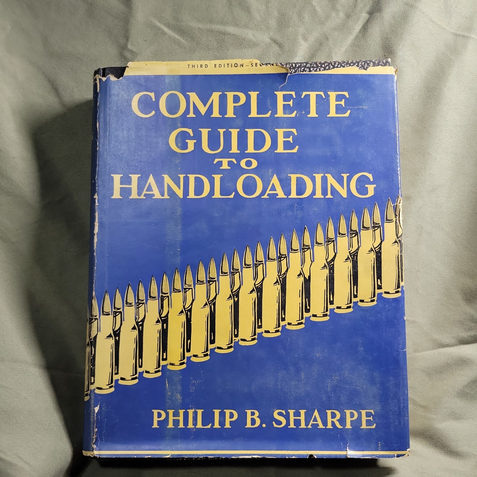 Complete Guide to Handloading by Philip B. Sharpe 3rd Ed 2nd Rev 1953 Hardcover