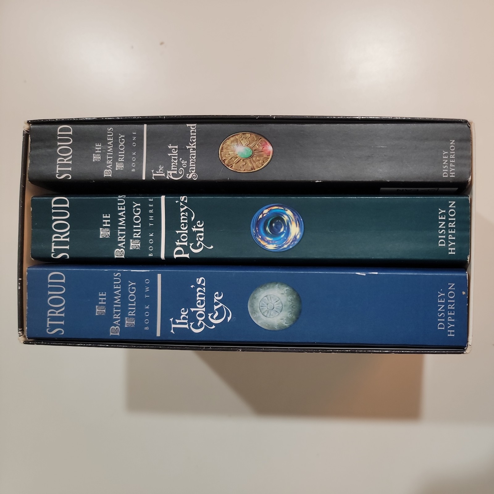The Bartimaeus Trilogy 3 Book Box Set Paperback Jonathan Stroud – GOOD