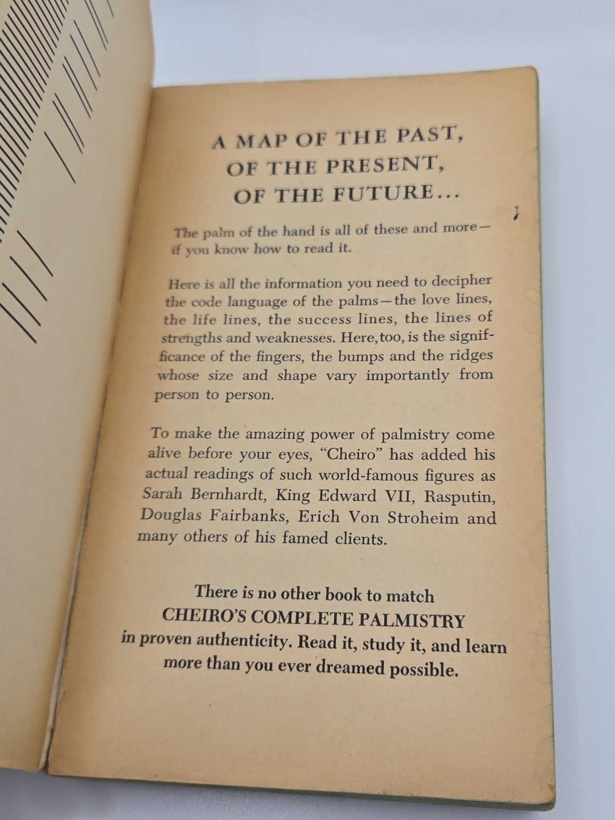 CHEIRO’S COMPLETE PALMISTRY – 1969 – COUNT LOUIS HAMON G-493