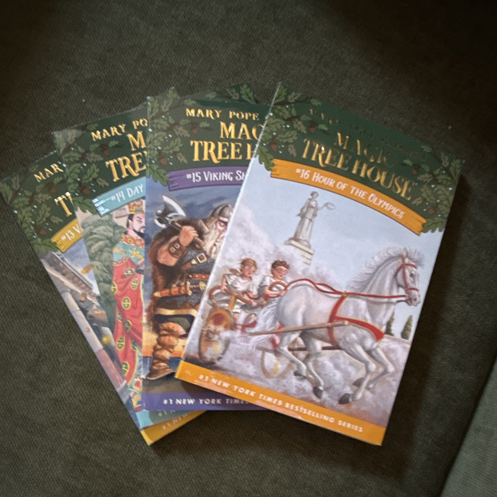 Mary Pope Osborne Magic Tree House Ser. Books 13-16 Box Set: Volcano+