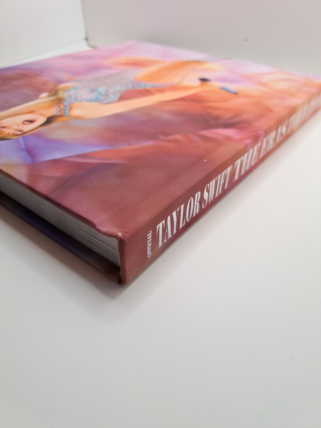 Taylor Swift The Eras Tour Book Hardcover Multicolor Cover