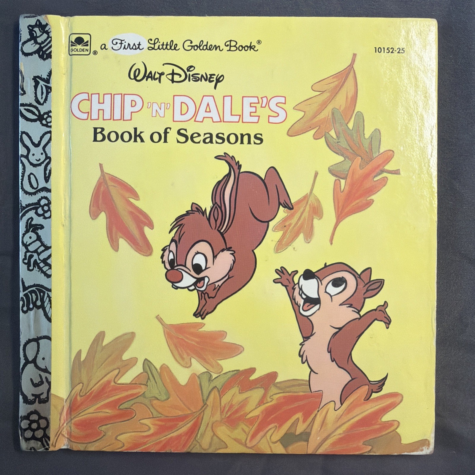 VTG A FIRST LITTLE GOLDEN BOOK CHIP ‘N DALE’S BOOK OF SEASONS 10152-25 1989 #26F