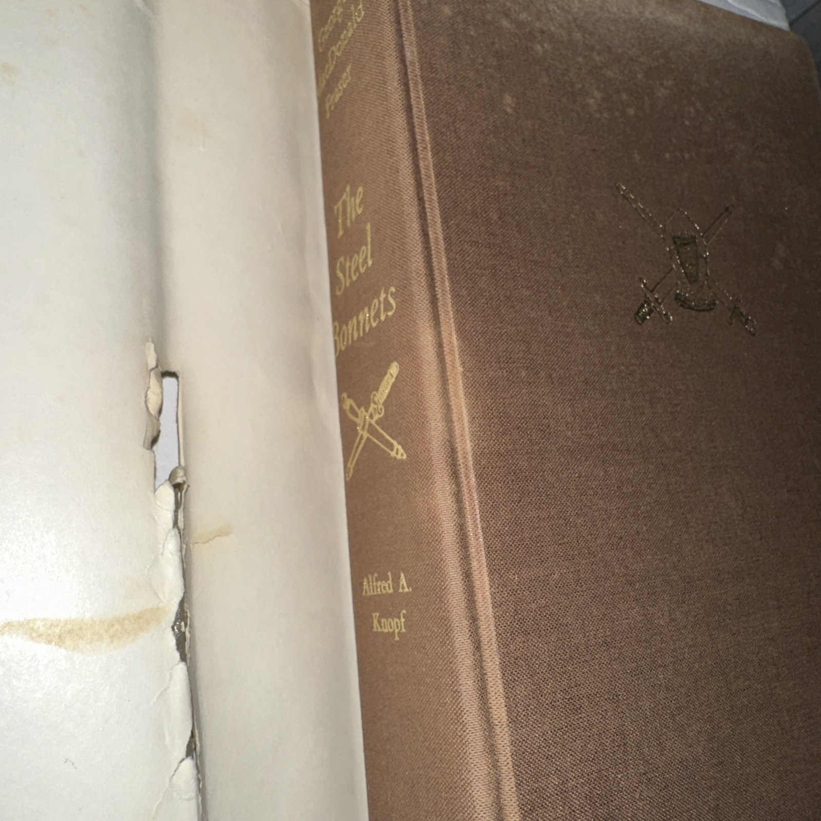 The Steel Bonnets By George MacDonald Fraser Alfred A Knopf HCDJ 2nd Print 1972