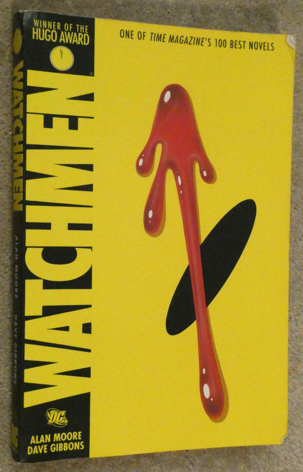 Watchmen DC Comics Graphic Novel Book Alan Moore Dave Gibbons 1987