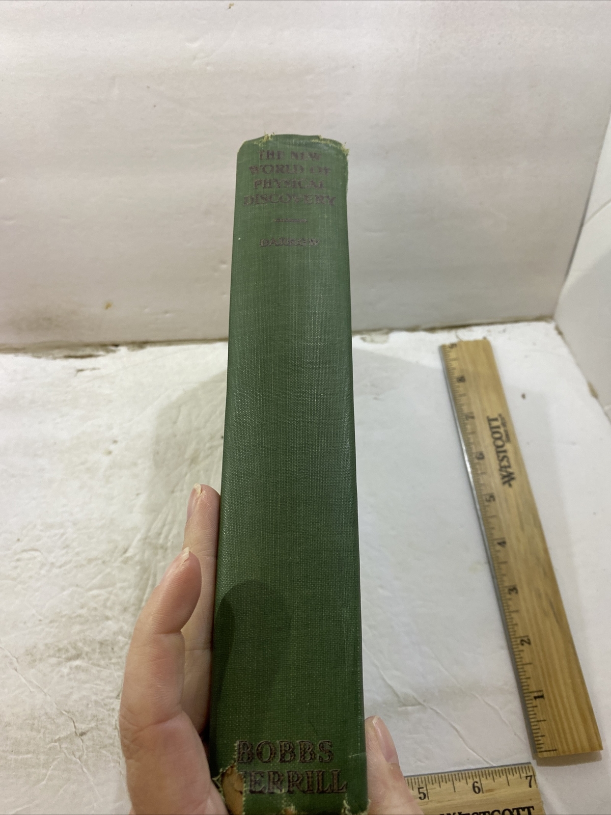 The New World Of Physical Discovery – Floyd L. Darrow (Hardcover, 1930, 1st Ed.)